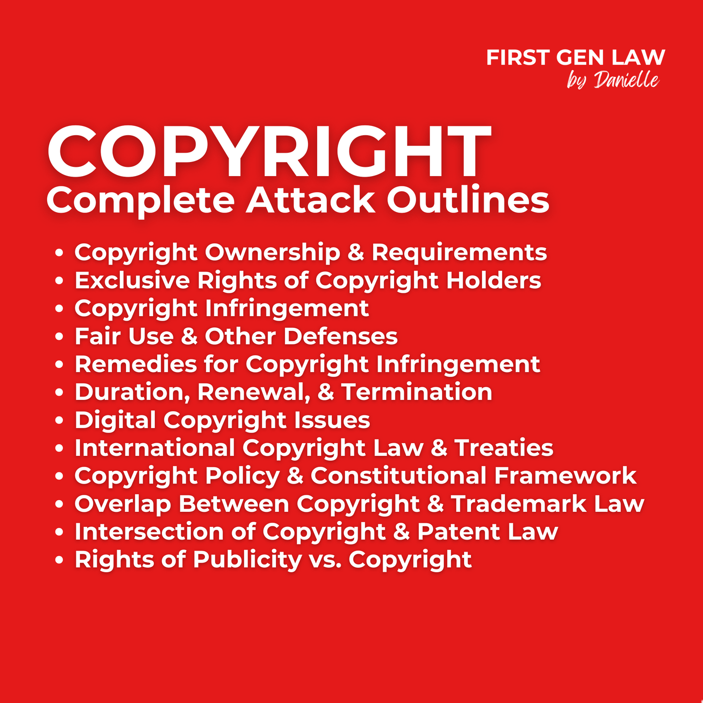 Attack Outlines - Copyright