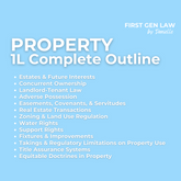1L Outline - Property