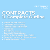 1L Outline - Contracts